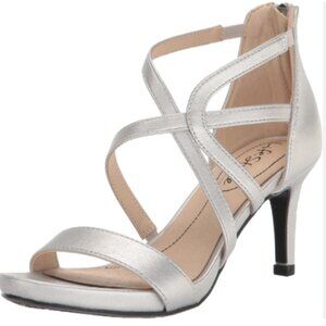 Life Stride Masquerade Silver Heels
